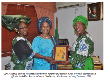 Decoration as NCWS Grand Patron