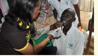 Oral Hygiene demonstration